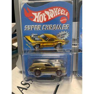 Hot Wheels Super Chromes Poison Pinto RLC Rewards Series Collectible Die-Cast Ca